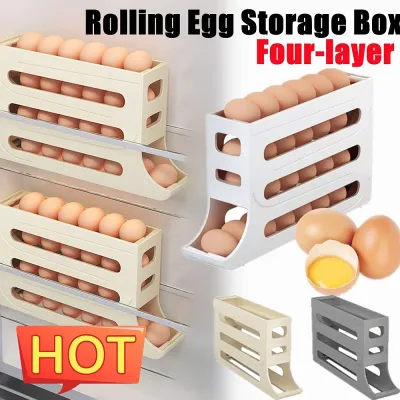 4 Layer Automatic rolling egg dispenser